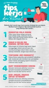 Tentu, mari kita susun artikel informatif tentang tips tetap aktif di rumah saat WFH (Work From Home).