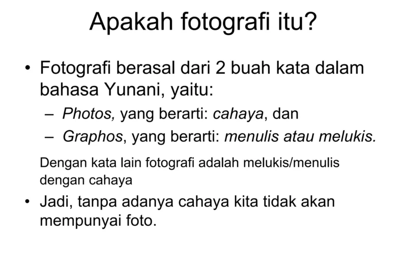 Tentu, mari kita susun artikel tentang dasar-dasar fotografi untuk pemula.