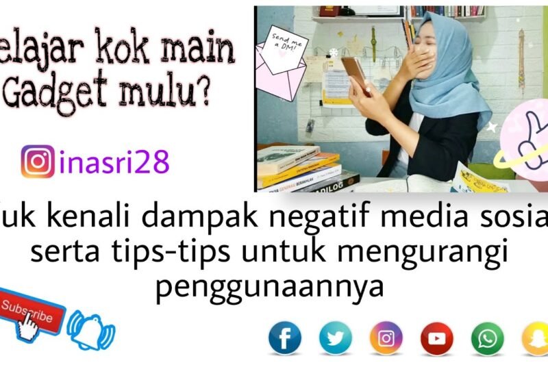 Terjebak dalam Gulir Tak Berujung: Mengupas Dampak Media Sosial pada Konsentrasi Belajar