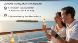 Cara Menikmati Liburan di Kapal Pesiar Tanpa Takut Mabuk Laut Dengan Menggunakan Tips Berikut