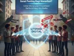 Mengapa Literasi Digital Sangat Penting Bagi Masyarakat Untuk Menangkal Penyebaran Berita Bohong Atau Hoaks