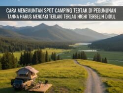 Cara Menemukan Spot Camping Terbaik di Pegunungan Tanpa Harus Mendaki Terlalu Tinggi Terlebih Dahulu