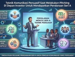 Teknik Komunikasi Persuasif Saat Melakukan Pitching Di Depan Investor Untuk Mendapatkan Pendanaan Seri A
