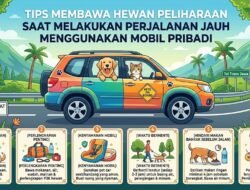 Tips Membawa Hewan Peliharaan Saat Melakukan Perjalanan Jauh Menggunakan Mobil Pribadi