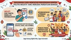 Bagaimana Cara Mengatasi Penyebaran Konten Politik Negatif Yang Merusak Persatuan Bangsa