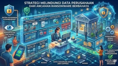 Langkah Strategis Melindungi Data Perusahaan Dari Ancaman Serangan Ransomware Yang Sangat Berbahaya