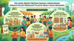 Peluang Bisnis Produk Ramah Lingkungan Sebagai Solusi Pengganti Plastik Sekali Pakai Sekarang