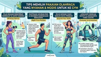 Tips Memilih Pakaian Olahraga yang Nyaman dan Tetap Terlihat Modis Saat Pergi ke Gym Center